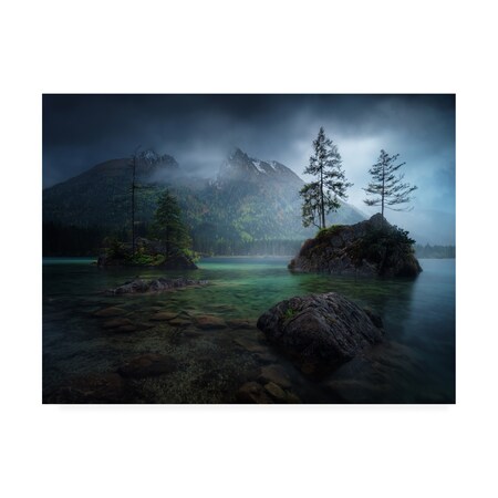 Trademark Fine Art Juan Pablo De 'Hinterisland 2' Canvas Art, 18x24 1X09243-C1824GG